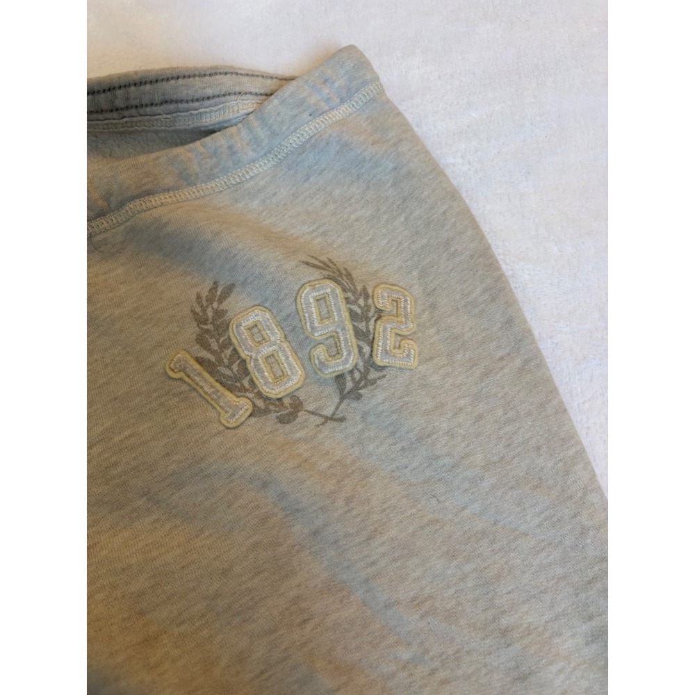 Abercrombie & Fitch Womens Gray 1892 Logo Sweatpants Joggers Large Vintage Style - Picture 2 of 9